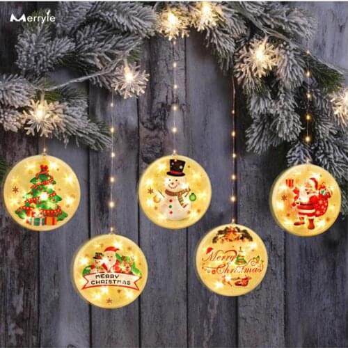Indoor Outdoor Christmas Decorations Fairy Lights Home Shop Showcase Holiday Strings Light LED Strip Light for Christmas Tree