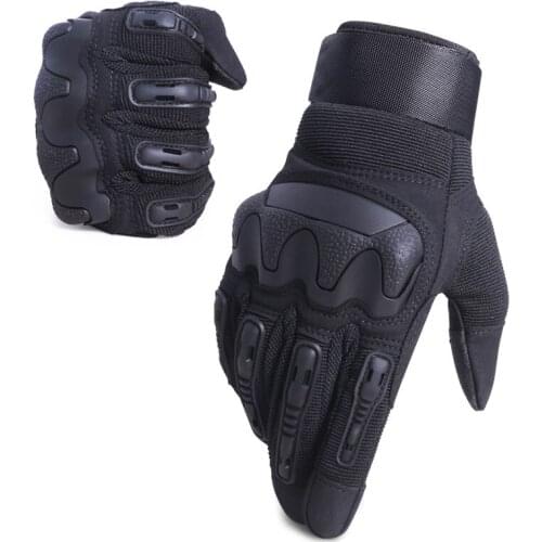 Newly Outdoor Tactical Gloves Motorcycle Full Finger Gloves Touch Screen Armor Riding Fitness Protection Training Glvoes