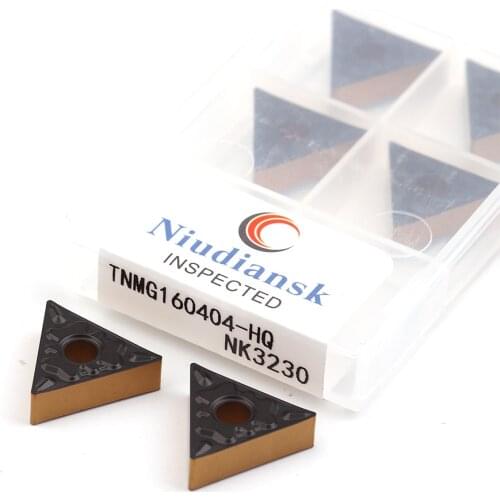 TNMG160404-HQ TNMG160408-HQ NK3230 Carbide CNC Lathe Turning Insert PVD+CVD High-quality Coating Processing Tools Fo Steel Parts