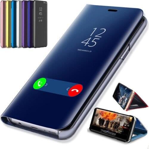 Smart Mirror Flip Case For Huawei P30 P20 Mate 30 20 10 9 8 20X Pro Lite P9 P10 Plus For Huawei Nova 3 3i 4 4e Phone Case Cover