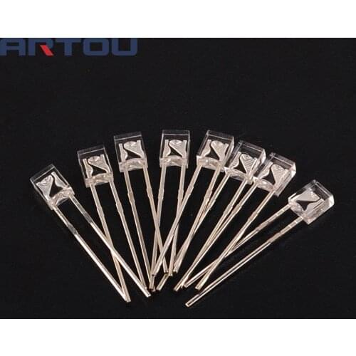 100PCS LED FLAT 2*3*4 Red Superbright LED Light Emitting Diode Lamp 2X3X4