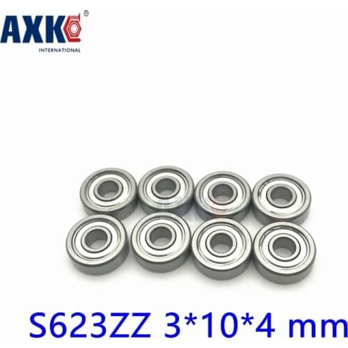 2021 Sale Rolamentos 10pcs Free Shipping Sus440c Environmental Corrosion Resistant Deep Groove Ball Bearings S623zz 3*10*4 Mm