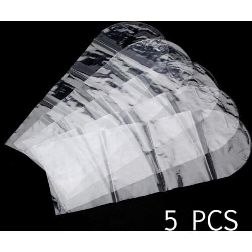 5 pcs PPC Heat Shrink Plastic Wrap Film TV Air-Conditioner Video Remote Control Screen Protect Cover Dust Proof Waterproof