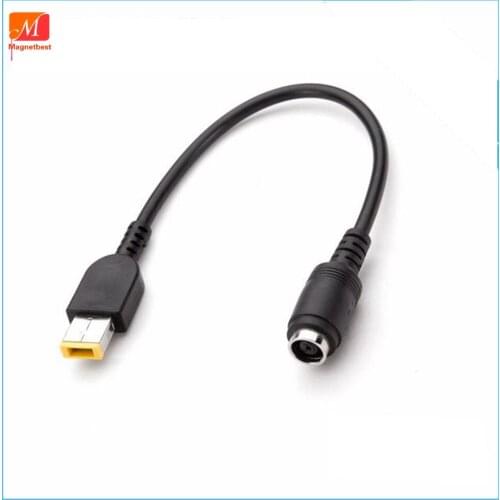 7.9*5.5mm Round Jack to USB Square connector Power Adapter Converter Cable For Lenovo ThinkPad YOGA 11 13 G500 G505 DC Jack Cord