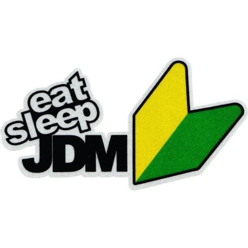 Car Styling JDM Reflective Stickers for Toyota Honda Nissan Mazda Mitsubishi YAMAHA Kawasaki Suzuki Motorcycle Decals