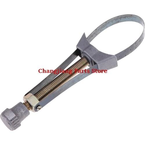 Portable Automobile Hand Tools Hot Portable Oil Filter Strap Wrench Up To 120mm Diameter Adjustable Oil Filter Removal Tool