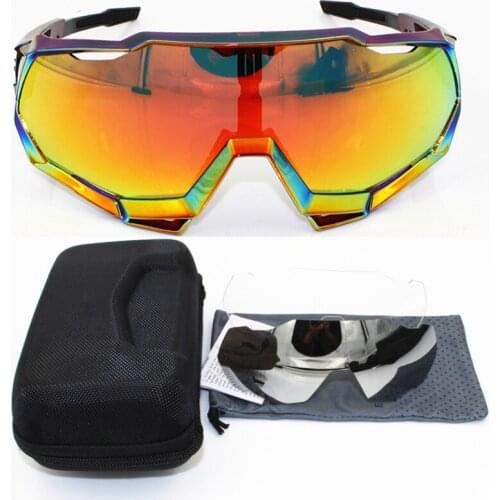 Brand Base Sports Bicycle Sunglasses Gafas ciclismo Cycling Glasses MTB Eyewear 3 lens UV400 speed