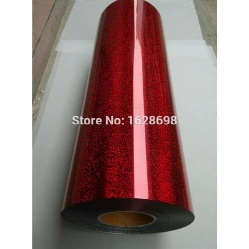 CDH-03 red color Korea quality heat transfer vinyl / Hologram vinyl free shipping