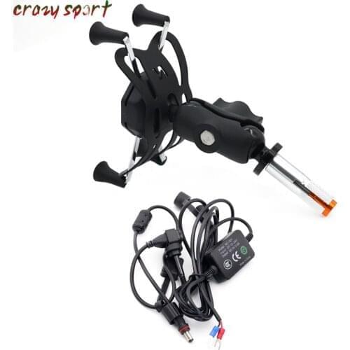 Speiceal Phone Holder For KAWASAKI NINJA 400 2018-2019 NINJA250 NINJA400 Support With USB Charger 2019 New