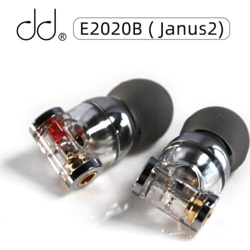 DD E2020B(Janus2) Dynamic Earphone New Janus MMCX /0.78 Dual Sockets HiFi In-Ear Monitors Earphones