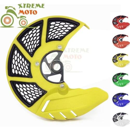 Motorcycle Front Brake Disc Rotor Guard Protector Cover For SUZUKI RMZ250 2007-2019 RMZ450 2005-2017 RMX450Z 2010-2017