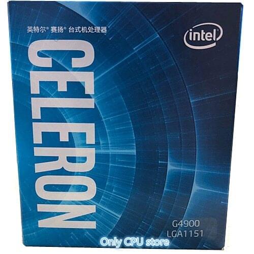 Intel G4900 Boxed Celeron Dual-Core Desktop Processor 1151