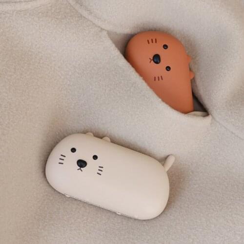 GY Small Hand Warmer Cute Creative Heating Pad Portable Mini Hot Water Bag Rechargeable USB Hand Warmers Explosion-Proof