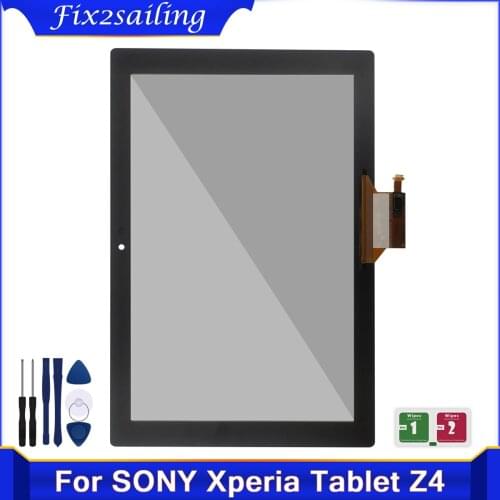 NEW 10.1'' Touch For Sony Xperia Tablet Z4 SGP712 SGP771 Touch Screen Digitizer Sensors Front Glass Replacement Tablet pc Parts