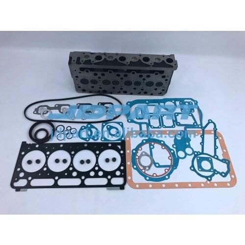 New V2203 "Complete" Cyl Head & Full Gasket Set for BOBCAT S175 Kubota V2203