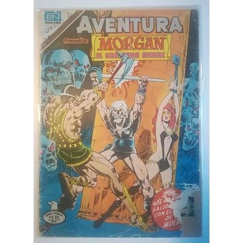 Adventure presents: MORGAN the bold warrior #2-906, DC COMICS, ED. NOVARO - 1979, AGUILA series, 1ª ED. SPANISH WARLORD