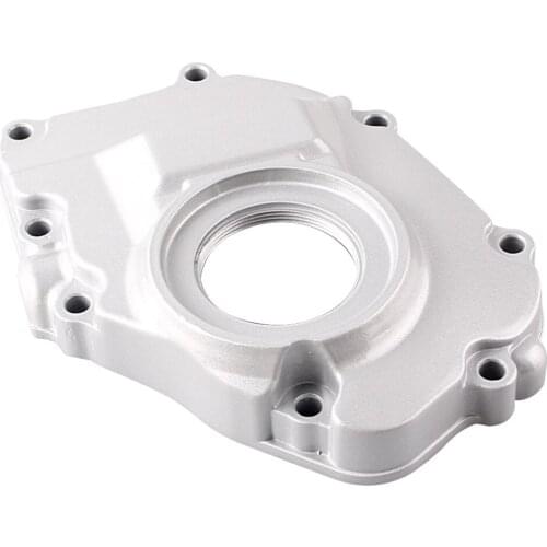 Silver Motorcycle CrankCase Engine Stator Cover Crank Case Left For Honda CBR 600 F2 F3 1992-1998 / CB600 HORNET 1998-2007