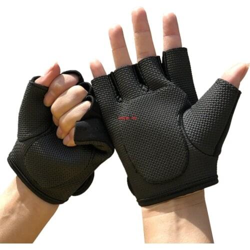 Sports half finger gloves cycling breathable fingerless gloves fitness sweat-absorbent non-slip diving fabric wear-resistant wei
