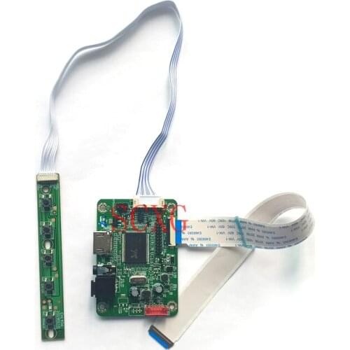 LED PC Fit NV156FHM-N4C/N4L/N4S/N52/N61 Matrix controller board drive 30-Pin eDP Panel HDMI-compatible KIT DIY 1920*1080