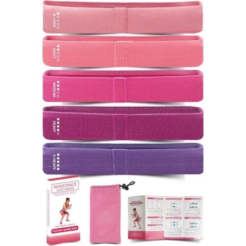 Fabric Resistance Bands 1Pc Fitness Booty Bands Yoga Fitness Rubber Expander Elastic Band for Sport Workout Exercise Equipment