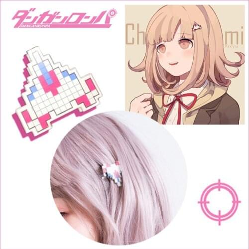 Anime Danganronpa Chiaki Nanami Hair Clip Super Dangan Ronpa Cute Plane Hairpin Props Cosplay Kawaii Decorative Headgear Gift