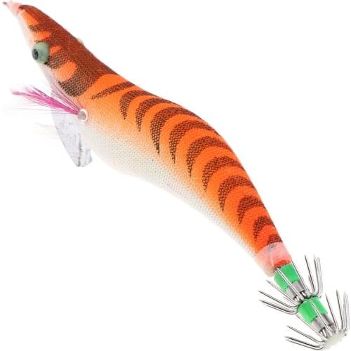 Hard Plastic Glow Luminous Tail Saltwater Lure Octopus Squid Jigs Hook Baits