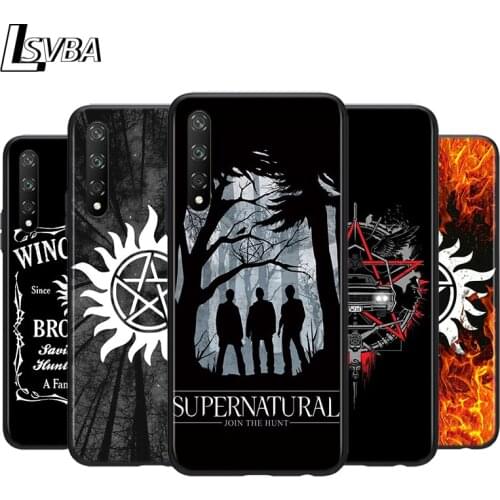 TV Supernatural Logo For Huawei Y9S Y6S Y8S Y8P Y9A Y7A Y7P Y5P Y6P Y7 Y6 Y5 Pro Prime 2019 2018 Phone Case Cover
