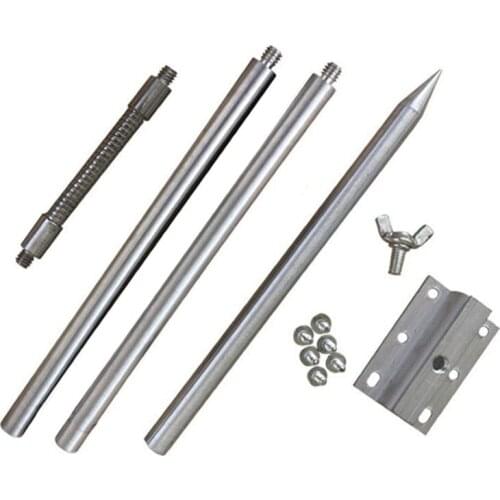 Aluminium Alloy fishing light holder fishing lamp toolbox fixed 360 degree adjustable Bracket Stand Base Fishing tackle