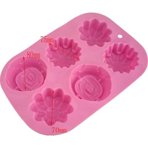 Hot Sale Silicone Fondant Cake Molds DIY Chocolate Silicone Molds