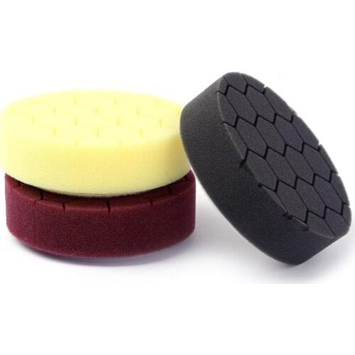 Wholesale 1PC 4 inch Sponge Car Polishing Pad Buffing Waxing Boat Car Polish Wheel polisher Removes Scratches Pulido Almohadilla