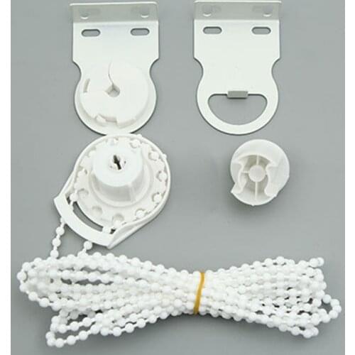 28mm Roller Blind Fitting Repair Kit Roller Blind Curtain Fitting Bracket Pulley Chain Window Treatments Tools Accessories