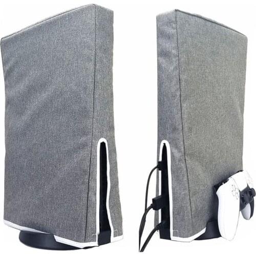New Dust Cover For For PS5 Game Console Cloth Dustproof Protective Case For Sony Playstation 5 CD-ROM/digital Version Drop Ship
