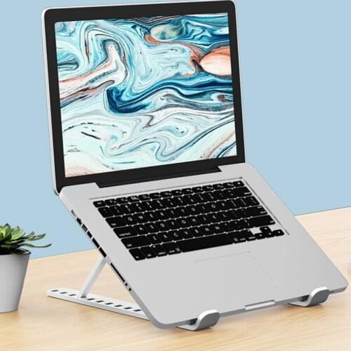 Laptop Stand Portable Holder Foldable Aluminum Alloy for Notebook Tablet Stand Package include 1* Laptop stand