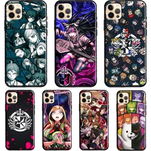 Danganronpa Silicone Case For iPhone XR X XS MAX SE 2020 6S 7 8 Plus 12 Mini 11 Pro Max Shell Cover