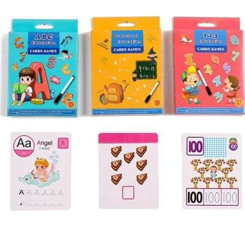 Magic Calligraphy Handwriting Copybook Tracing Book For Kids Digital Cognition Handwriting Copybook Set