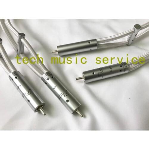 HI-End tech music service-Demark Argento the Flow Hi Fi audio RCA cable interconnect