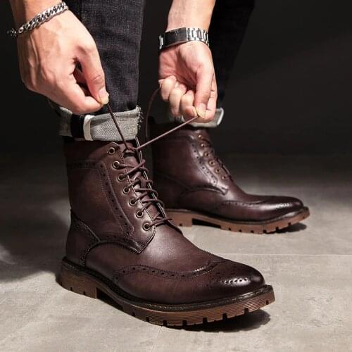 XQWFH Brogues For Men