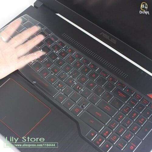 15.6 inch laptop keyboard cover Protector for For Asus ROG FX63VD STRIX GL503VD GL503VS GL503VM GL503 Fx63 FX503VD GL503G FX63V