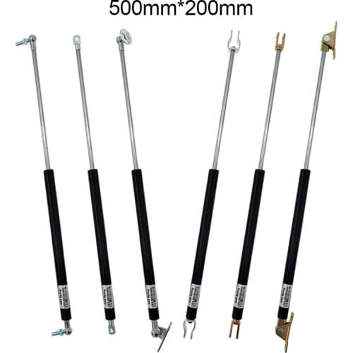 18*8 Rod 50N-500N/5kg-50kg Gas Spring 200mm Stroke Force lift support 500mm Hole Center Distance Cupboard Hinges Gas Spring