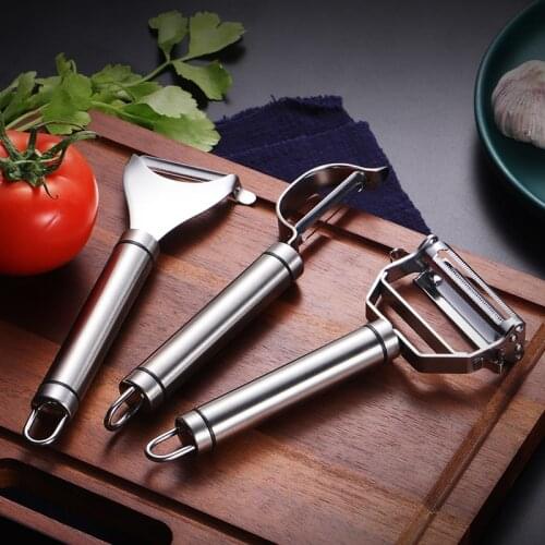 304 Stainless Steel Multi-function Vegetable Peeler&ampJulienne Cutter Julienne Peeler Potato Carrot Grater Kitchen Tool
