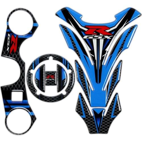 3D Motorcycle Accessories Gas Tank Pad Protector Racing Universal Sticker Decal for GSXR 600 750 1000 K6 K7 K8 K9 L1 2006-2017