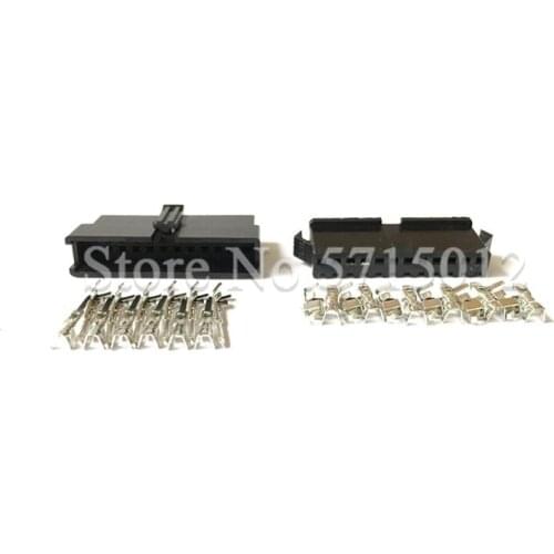 10pcs 12 Hole Male And Female JST 2.54mm SM 12 Pin 12 Way Multipole Connector Plug With Terminal