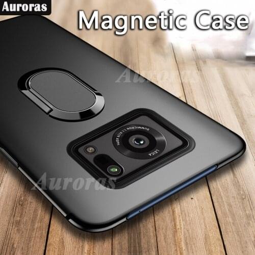 Auroras For Sharp AQUOS R6 Case Ultra Thin Back Matte With Magnetic Attraction Ring Cover For Sharp AQUOS R6 Soft Case