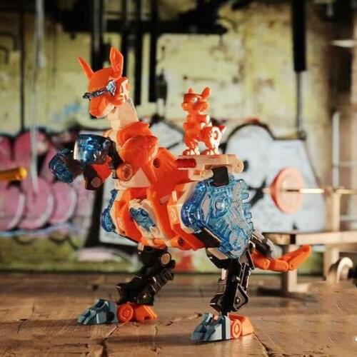 BeastBox Deformation Robots Transformation Animal Horned Kangaroo Bounce Ball Cube Mecha Figureals Model Toys Action Figure Gift