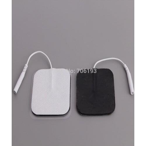 Free Shipping 50pcs/lot 5*5cm Tens Electrode Pads for Slimming Massager Digital Therapy Machine Massager
