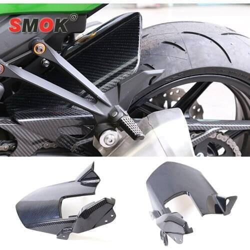 SMOK For Kawasaki Z1000 2010-2015 Motorcycle Carbon Fiber Rear Fender Splash Mud Dust Guard Mudguard Protection Tire Mudguard