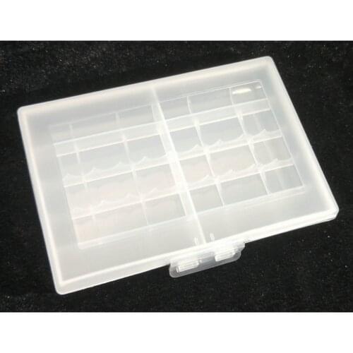 Battery Storage Case Holder Box Hard Plastic Rechargeable For 10x AA / AAA