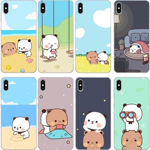 Couple cat phone case For iPhone 11 12 Pro Max X XS XR Xs Max Mini 6 6s 7 8 Plus Silica gel Cover
