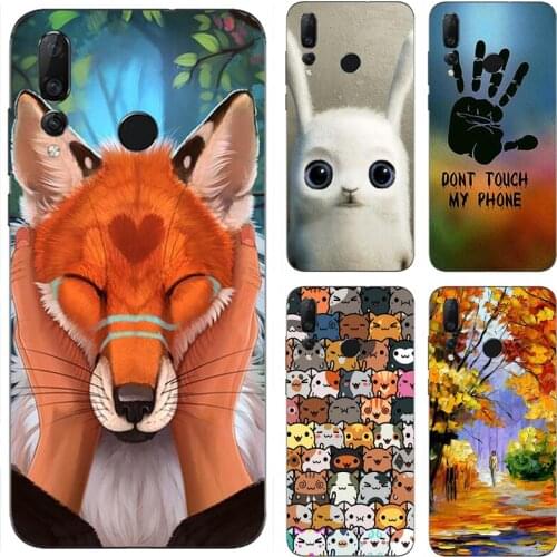 Phone Case For Huawei Y9 Prime 2019 Y9Prime STK-L21 STK-LX3 Fashion Back Cover For Huawei Y9 Prime 2019 Silicone Animal Case