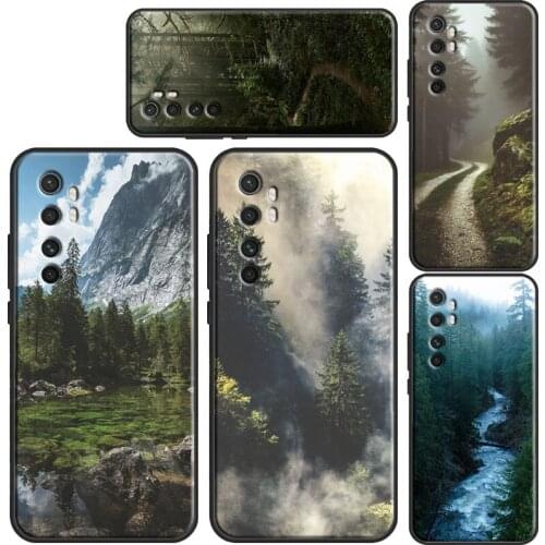 Beautiful Nature Forest Tree Case For Xiaomi Mi 11 Lite Note 10 A3 Mi 10T Pro 11 Ultra Cover For POCO X3 Pro F2 F3 M3
